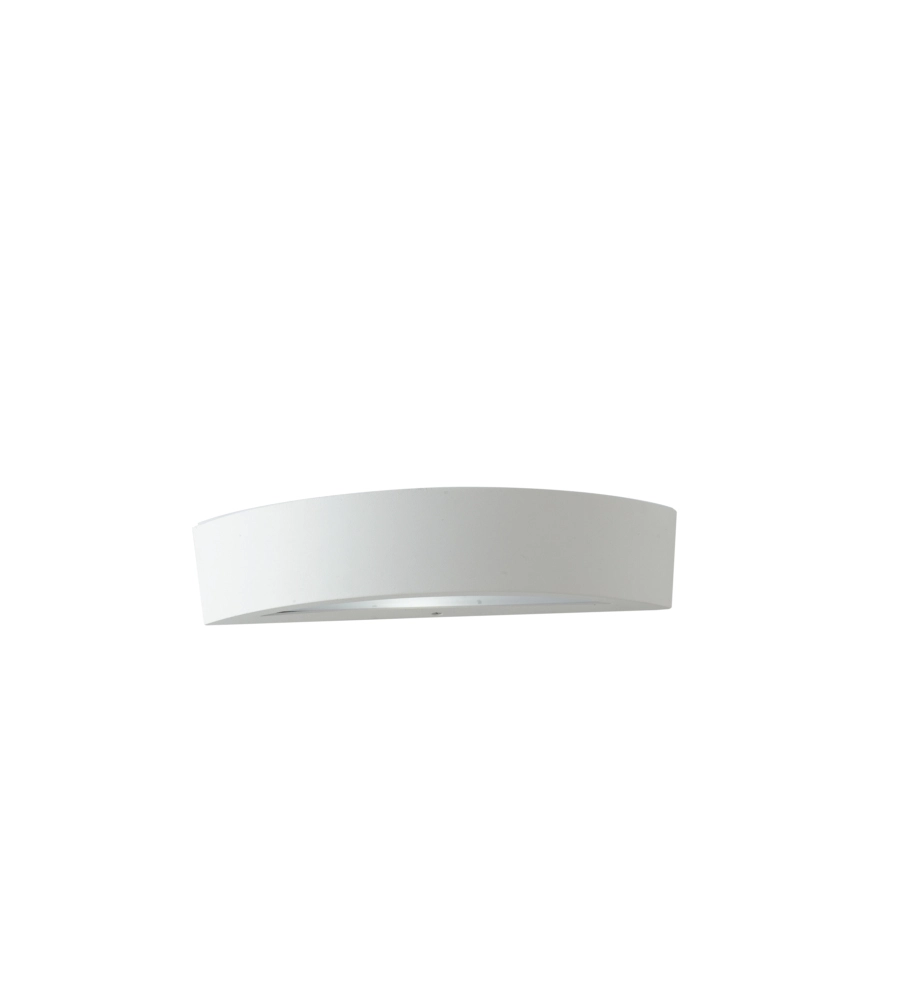 APPLIQUE "TUCSON" PER ESTERNI IN ALLUMINIO BIANCO, 40W